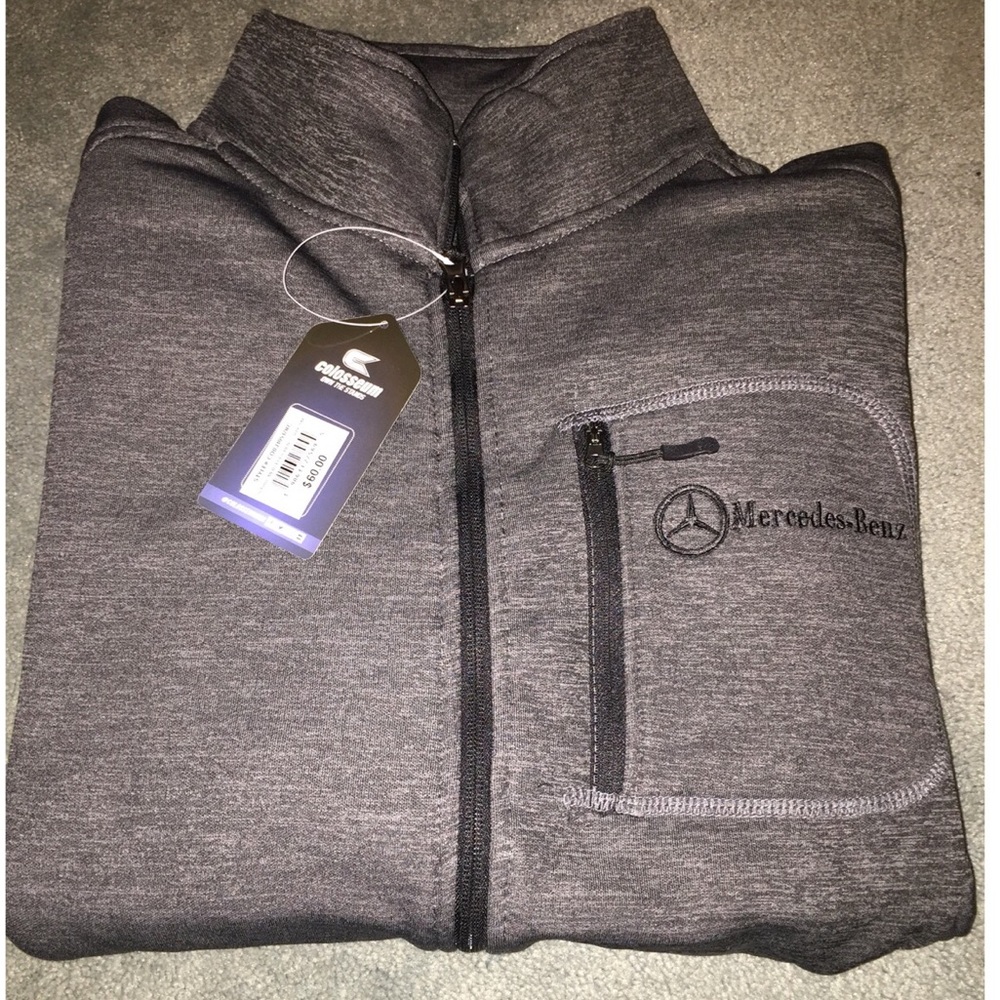 NWT Mercedes Benz zip up jacket